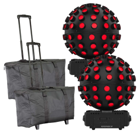 Chauvet DJ Rotosphere HP & Cases Duo Package