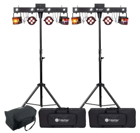 (2) ColorKey CKU-3070 PartyBar Mobile 250 Package