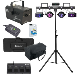 ColorKey CKU-3100 PartyBar Pro 1000 Professional Lighting Package