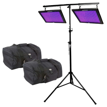 Chauvet DJ LED Shadow Duo Pack with Stands