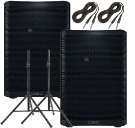 QSC CP8 8-inch Powered Speaker Value Pack
